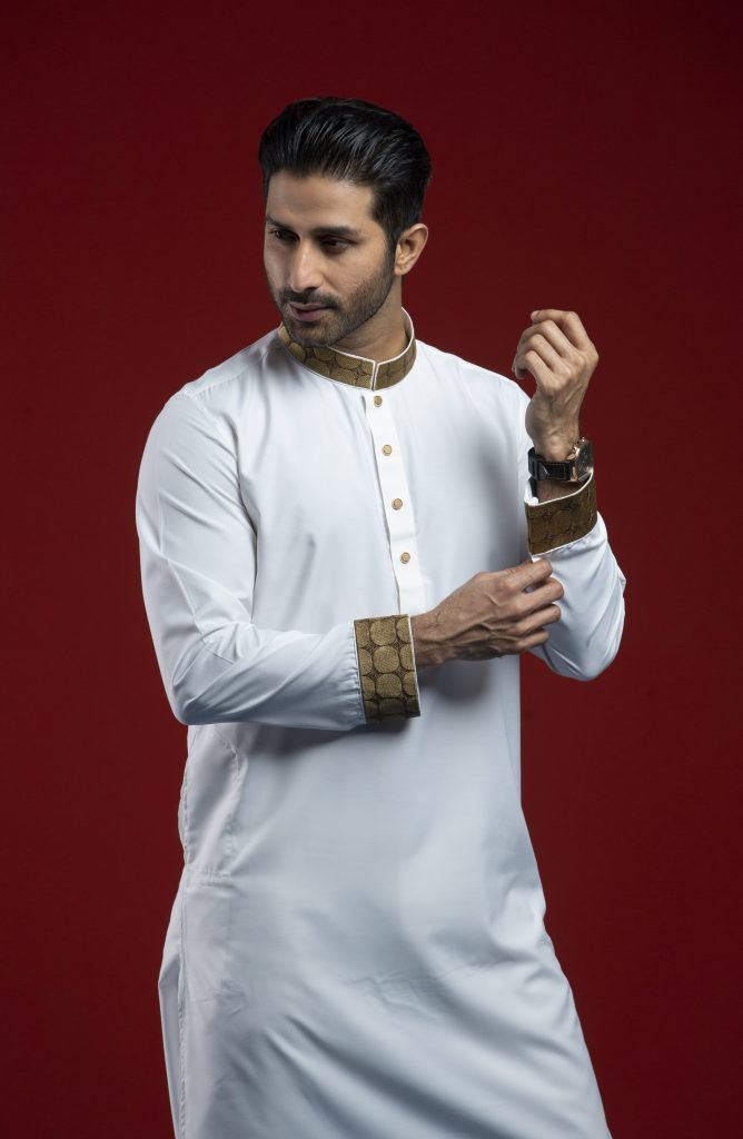 Mens Embroidery Luxury Panjabi (SG-022)