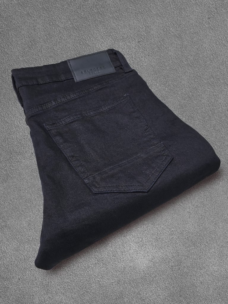 Selected Z Black Denim Jeans Pant