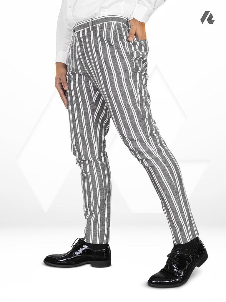 Officer's choice M&S pants white stripe