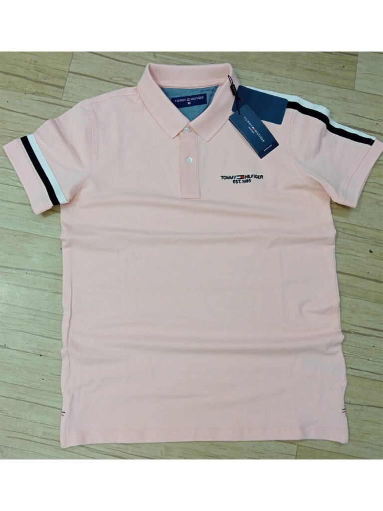 Premium TH Peach comfortable polo t-shirt for men